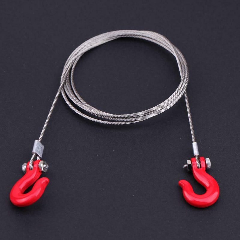 3pcs Metal Universal Tow Rope Chain RC Car Crawler Accessories for Traxxas SN9F