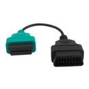 3 Pcs Diagnostic Cable Multi Ecu Scan Connecter Cables for Fiat Ecu Scan Ad
