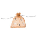 100 Mixed Organza Wedding Favor Gift Bags Jewellery Pouch 13cm X 10cm R3K1