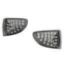 2Pcs Dynamic Turn Signal Light Flowing LED Side Marker Lights Side Repeater