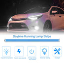 2pcs/set Daytime Running Light Strips Exterior Trim Multifunction LED Headlight
