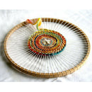 Tapestry Machine Knitting Loom Household DIY Handmade Tools Weaving Round Wooden