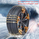 Car Truck SUV Emergency Snow Anti-Skid Wheel Tire Chains Steel Anti-Slip BeltJâ„–[