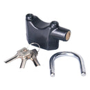 2x Motorbike Bike Cycle Bicycle Shed Alarm Padlock Lock Motion Sensor 110dB K5B1