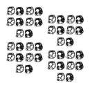40x Carb Diaphragm Gasket Parts for Briggs Stratton Lawn Mower Replace