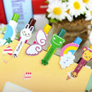Random rainbow ballpoint pens for writing stationery and school suppli_