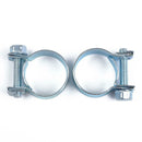 10pcs Carbon Steel Mini Fuel Injection Hose Clamps for Fuel Pipe (12-14mm) A