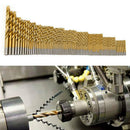 97pcs/Set Titanium Coated HSS High Speed Steel Twist Drill Bit 1.5-10mm
