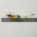 10Pcs/Lot Soft silicon Fishing Lures Luminous Shrimp Lures Soft Lures 8Cm 5 Q2A3