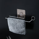 Self Adhesive Towel Rack Stainless Steel Toilet Kitchen Bathroom Accessories