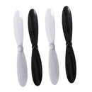 6 x Combo Propellers for Hubsan X4 H107 Propellers Blades Props Black + Whi X3H8