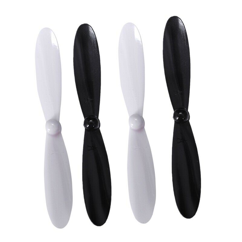 6 x Combo Propellers for Hubsan X4 H107 Propellers Blades Props Black + Whi X3H8
