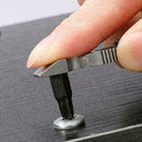 6 in1 Utili-Key Keychain Keyring Multi Tool Stainless EDC Screwdriver Opene T0H9