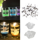 100Pcs 25mm Candle Wicks & 200g High-Quality Clear Paraffin Gel Jelly Wax for