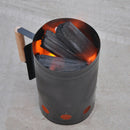 Outdoor Kitchen BBQ Fire Starter Bucket Fast Charcoal Ignition Barrel Carbon Hn