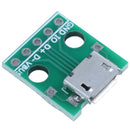 1pcs Micro-USB to Dip the femal B-type Micro-5p PTP Adapter Board 1.56*1.33
