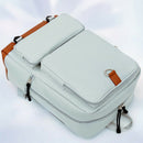 Fashion Solid Color Student Computer Backpack Unisex Waterproof Backpack Me