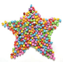 1000pcs 10mm Mixed Color Fluffy DIY Soft Pom Poms for kids Crafts Round  JC%ã€Š