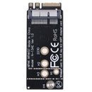 A1398 BCM943602CS BCM94360CS wireless card to NGFF M.2 Key A/E adapter ME