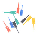 10Pcs Multimeter SMD IC SOIC Mini Test Clip Hook Grabbers Probe Jumper 5 color Z