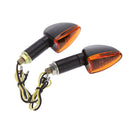 Universal 12V Motorcycle Turn Signal Indicator Light Front Back Flashing Ha