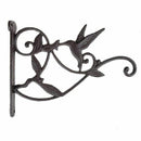 Hanging Plant Hook Hummingbird Cast Iron Decorative Flower Basket Wall Hang D1I7
