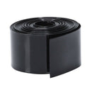 5M Black PVC Heat Shrink Wrap Tubing 23mm Width for 1xAA Battery C3A6