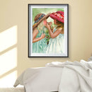 5D DIY Full Drill Diamond Painting Girl Embroidery Mosaic Kit Home Decor