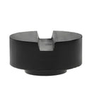 Rubber Slotted Floor Black Jack Pad Frame Rail Adapter For Pinch Weld Side Pad