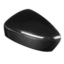 Car Carbon Fiber Side Rear View Mirror Cover Trim for Mazda CX-5 CX5 2012-2
