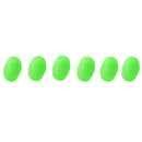 150pcs 10x15mm Green Oval Soft Luminous Fishing Bead Tackle Equipment Float