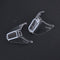 2x clear universal flexible side shields safety glasses goggles eye protectionME