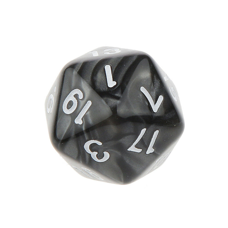 20x 20 Sided Dice D10 Polyhedral Dices Set for Dungeons &Dragons DND RPG MTG