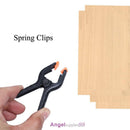 10Pcs Heavy Duty Plastic Nylon Spring Clamp Clip Tips for Photography Background