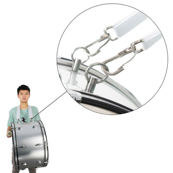1 Pcs Adjustable Parade Marching Bass Drum Shoulder Strap Sling Nylon Belt
