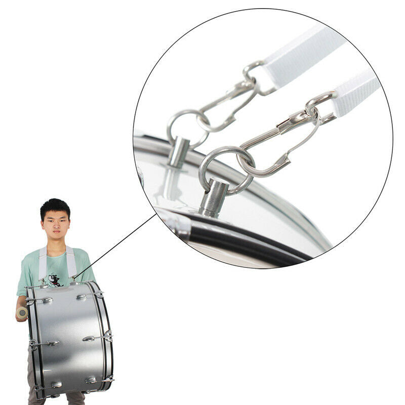 1 Pcs Adjustable Parade Marching Bass Drum Shoulder Strap Sling Nylon Belt