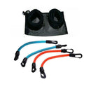 Kinetic Tube Speed Agility Training Leg Running Resistance Set Band Exercis W8W4