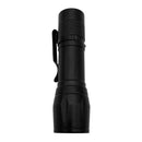 T6 LED COB Flashlight 3 Modes USB Rechargeable Telescopic Zoom Torch Lamp Light