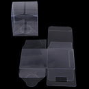 50PCS Wedding Favor Box Plastic Sweet Transparent PVC Cube Gift Candy Bag Sm- OZ