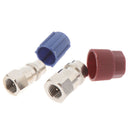 R-12 to R-134a Retrofit Conversion Adapter Fitting 1/4 SAE Valves Kits P gtJC3C