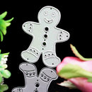 DIY Scrapbooking Album Paper Card Embossing Craft Xmas Cutting Man Dies Ste R0J7