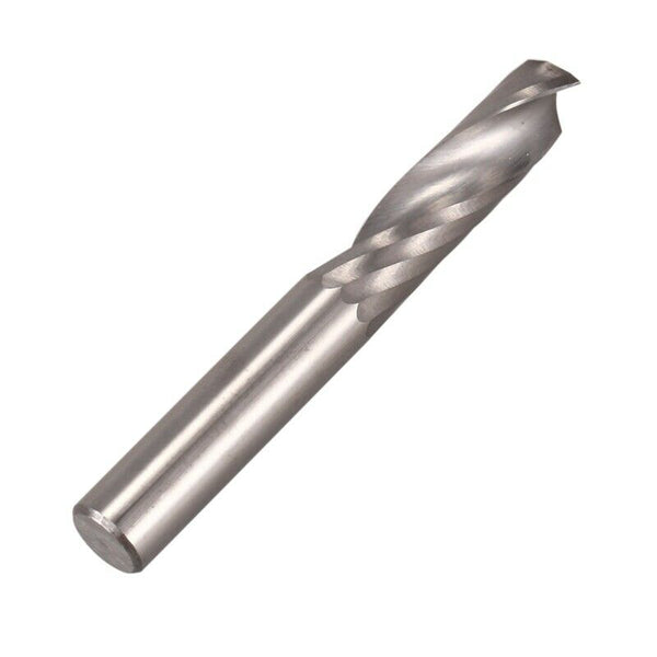 5Pcs 6Mm 1/4 Inch Carbide Cnc Router Bits One Single Flute End Mill Tools 2 F1W3