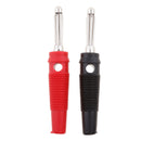 2PCS 4mm Copper Banana Plug Jack For Speaker Amplifier Test Probes Connector