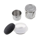 2Pc Artist Portable Brush Washer And Steel Brush Cleaner Single Palette Cup Clip