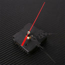 Quartz Movement Mechanism Silent Clock Black and Red Hands DIY Part Kit Tool^
