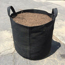 5-Pack 10 Gallon Grow Bags/Aeration Fabric Pots w/Handles (Black)