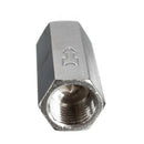 Brass 1/4" Threaded Full Ports One Way Air Check Valve Gas Valve Tool New