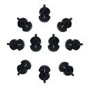 10pcs Violin Rubber Mute Silencer for String Instrument Parts