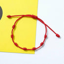 Red String Bracelet Amulet Of 7 Knots Of Lucky For Protect  For Mens And Women