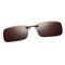 Pack of 2 Clip on  Up Sunglasses UV400 Night Vision Driving Fishing Eyewear